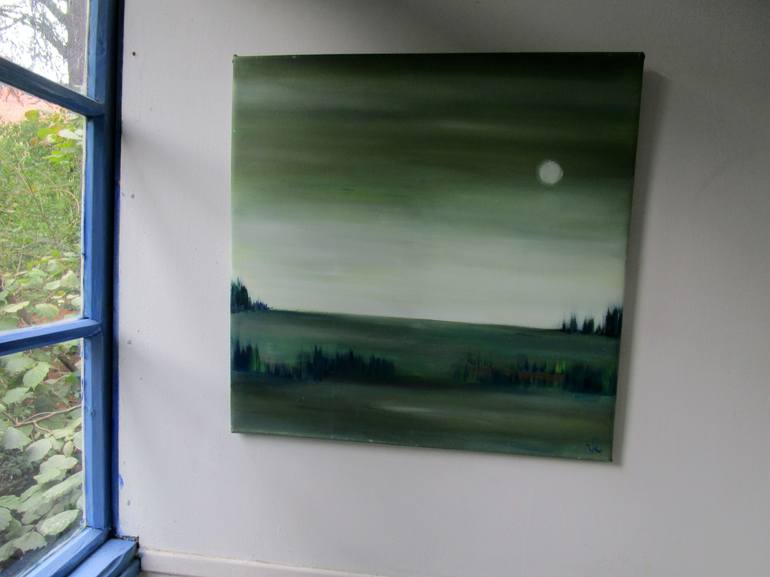 Original Expressionism Landscape Painting by Ingrid Knaus