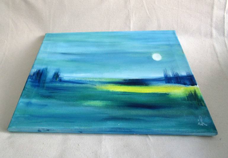 Original Expressionism Landscape Painting by Ingrid Knaus