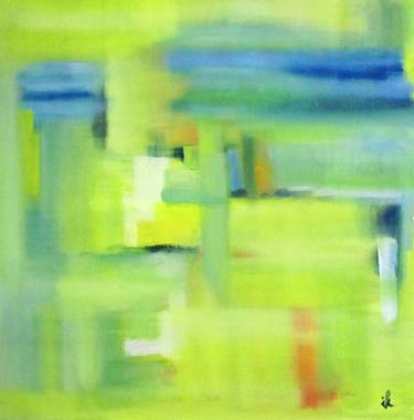 Original Abstract Architecture Paintings by Ingrid Knaus