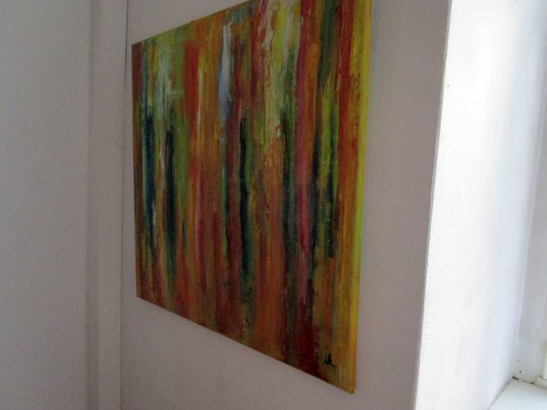 Original Abstract Expressionism Abstract Painting by Ingrid Knaus