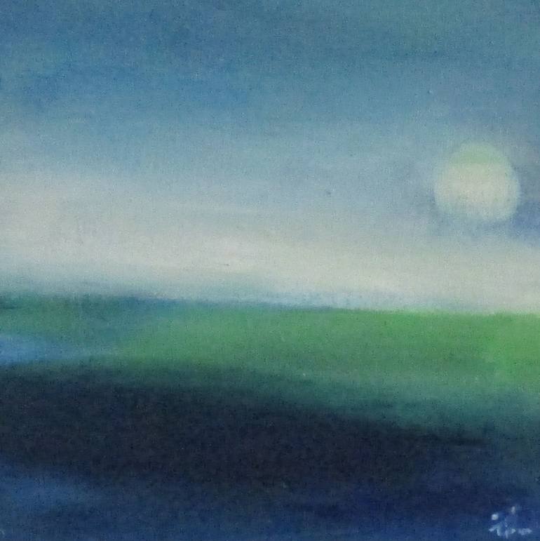 Original Expressionism Landscape Painting by Ingrid Knaus