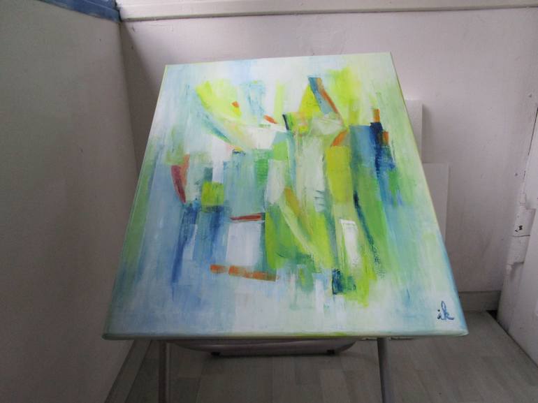 Original Abstract Painting by Ingrid Knaus