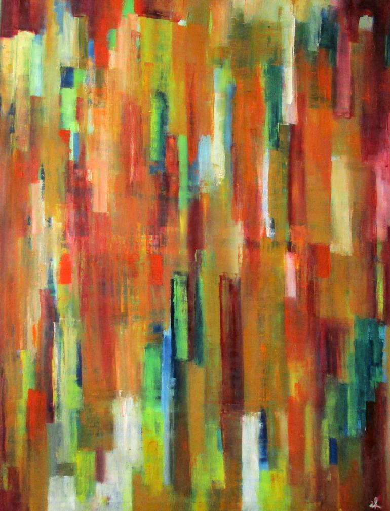 Original Expressionism Abstract Painting by Ingrid Knaus
