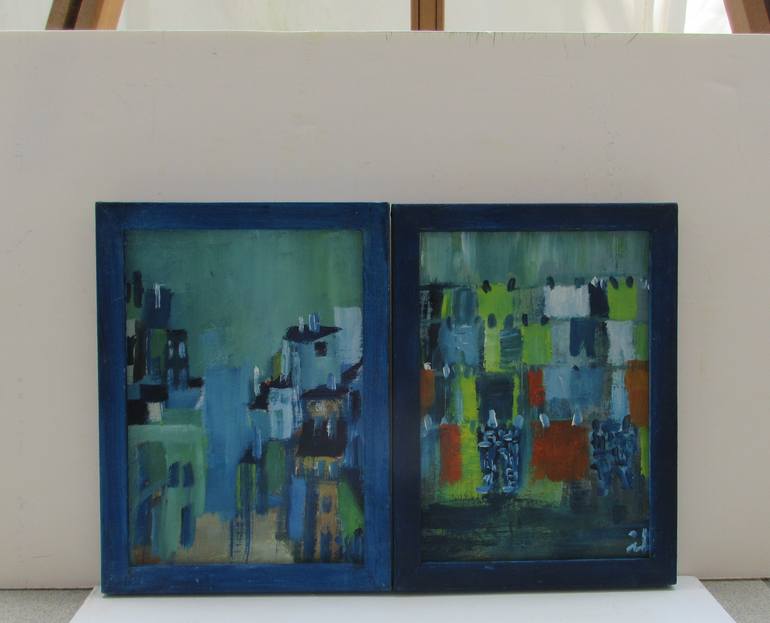 Original Expressionism Home Installation by Ingrid Knaus