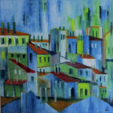 Print of Expressionism Places Paintings by Ingrid Knaus