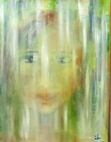 Print of Expressionism Portrait Paintings by Ingrid Knaus