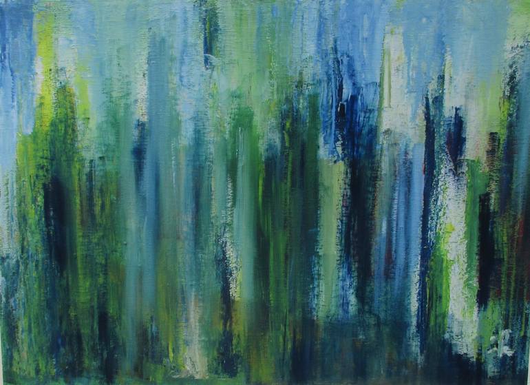 Original Expressionism Landscape Painting by Ingrid Knaus