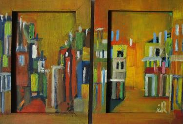 Print of Expressionism Architecture Paintings by Ingrid Knaus