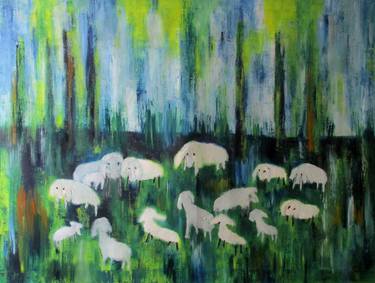 Original Expressionism Animal Paintings by Ingrid Knaus