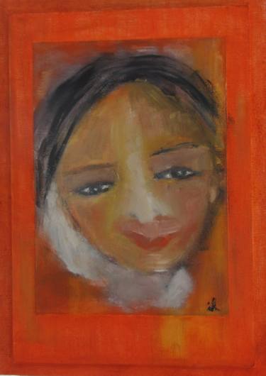 Original Expressionism Portrait Paintings by Ingrid Knaus