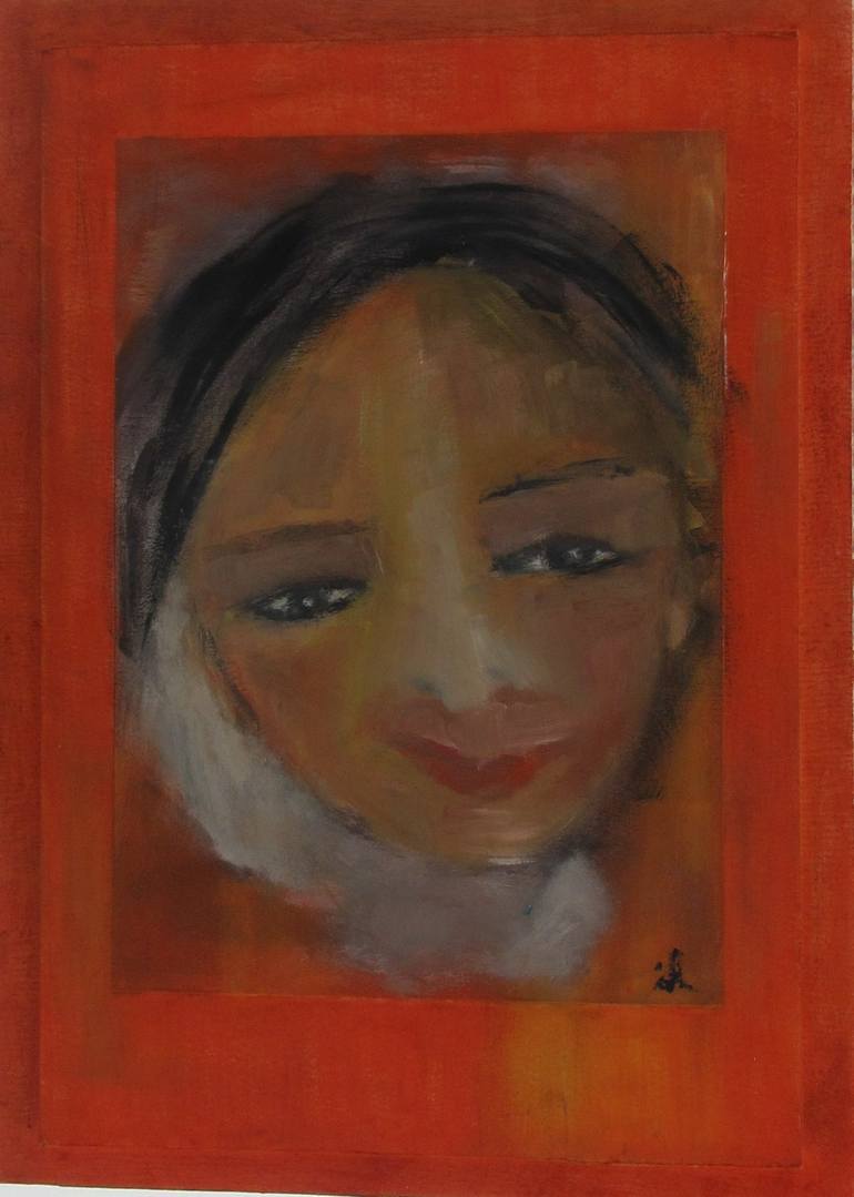 Original Portrait Painting by Ingrid Knaus