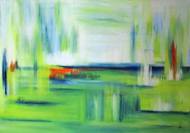 Original Abstract Expressionism Landscape Paintings by Ingrid Knaus