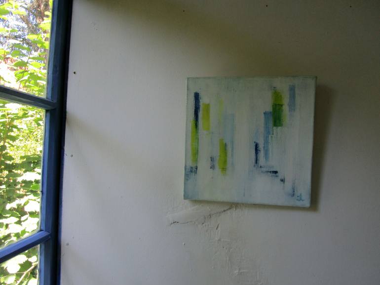 Original Abstract Expressionism Abstract Painting by Ingrid Knaus