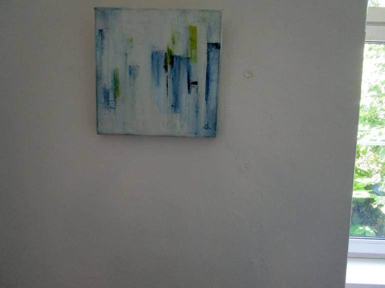 Original Abstract Expressionism Abstract Painting by Ingrid Knaus