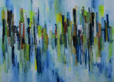 Original Abstract Paintings by Ingrid Knaus