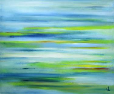Original Abstract Expressionism Landscape Paintings by Ingrid Knaus
