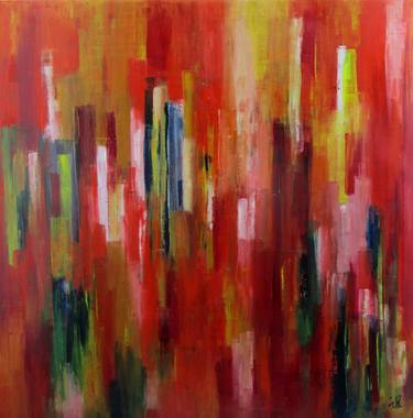 Original Abstract Expressionism Abstract Paintings by Ingrid Knaus