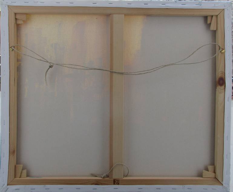 Original Expressionism Architecture Painting by Ingrid Knaus