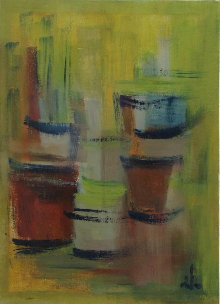 Print of Expressionism Garden Paintings by Ingrid Knaus