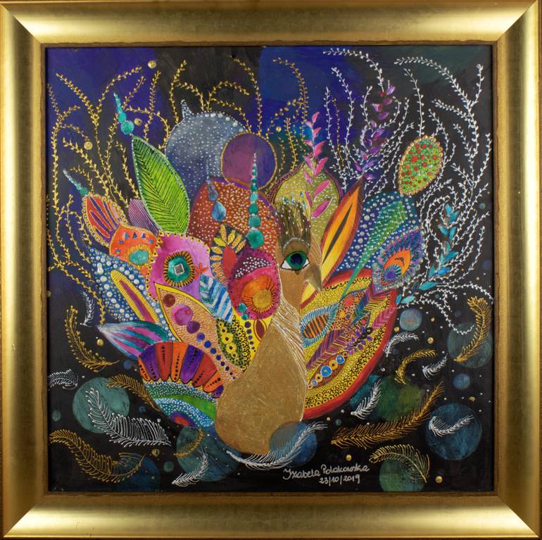 Original Abstract Nature Painting by Izabela Polakowska