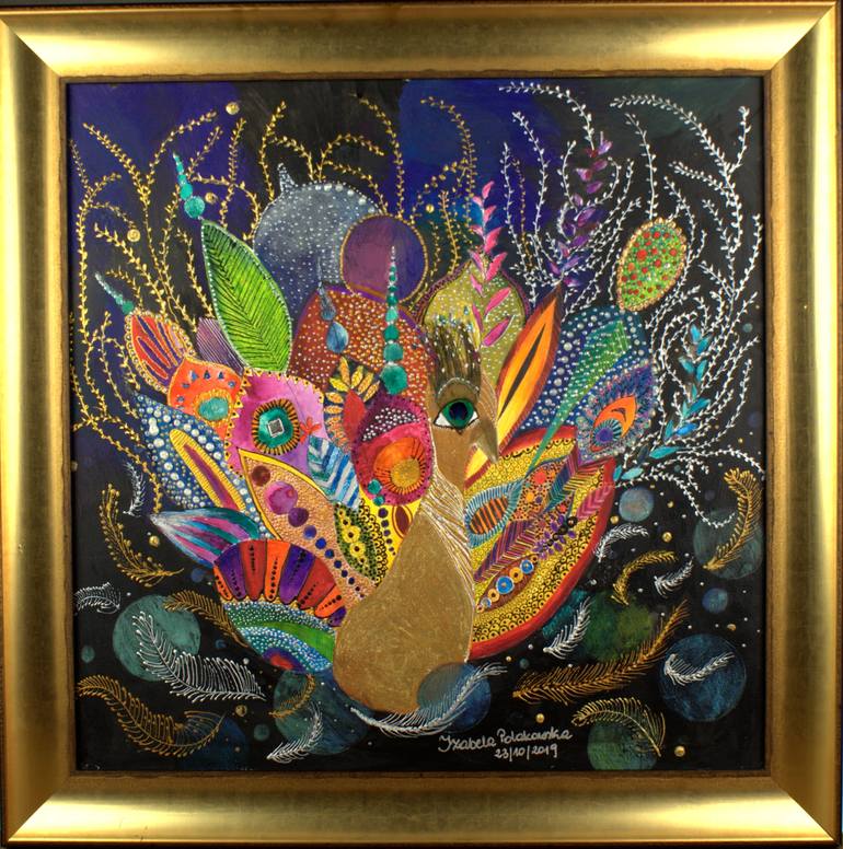 Original Abstract Nature Painting by Izabela Polakowska