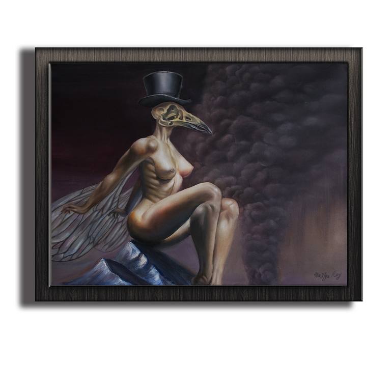 Original Conceptual Fantasy Painting by Nastya Rey