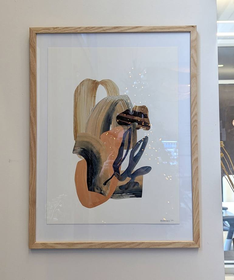Original Contemporary Abstract Collage by Eh Sherman
