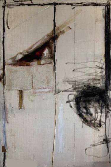 Original Abstract Expressionism Religious Paintings by Renaud Barse