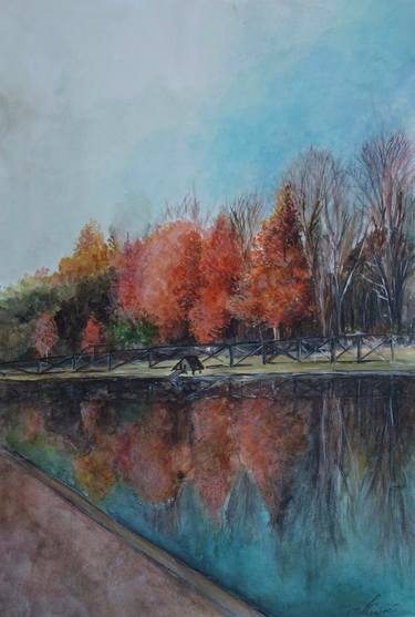 Original Impressionism Nature Paintings by Ione Crusoé
