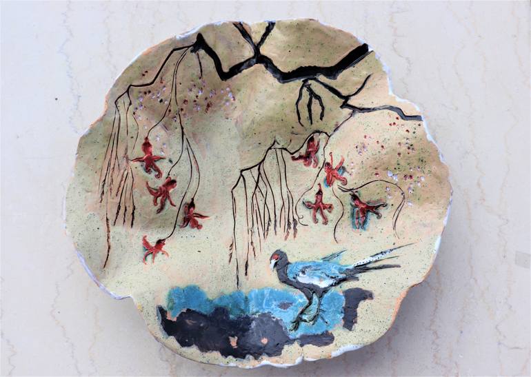 Original Realism Nature Sculpture by Malgorzata Tylec
