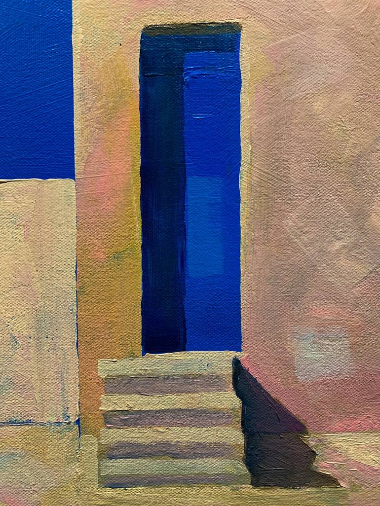 Original Abstract Landscape Painting by Russell Miyaki