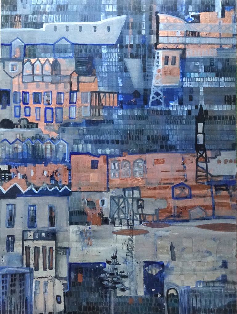 Roz Ritter Art Work Harbour Painting by Rose Richter-Armgart | Saatchi Art