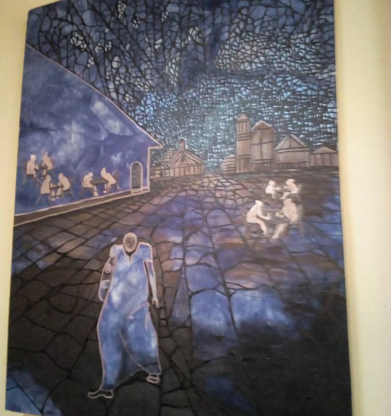 Original Conceptual Politics Painting by Chukwuemeka Akachukwu
