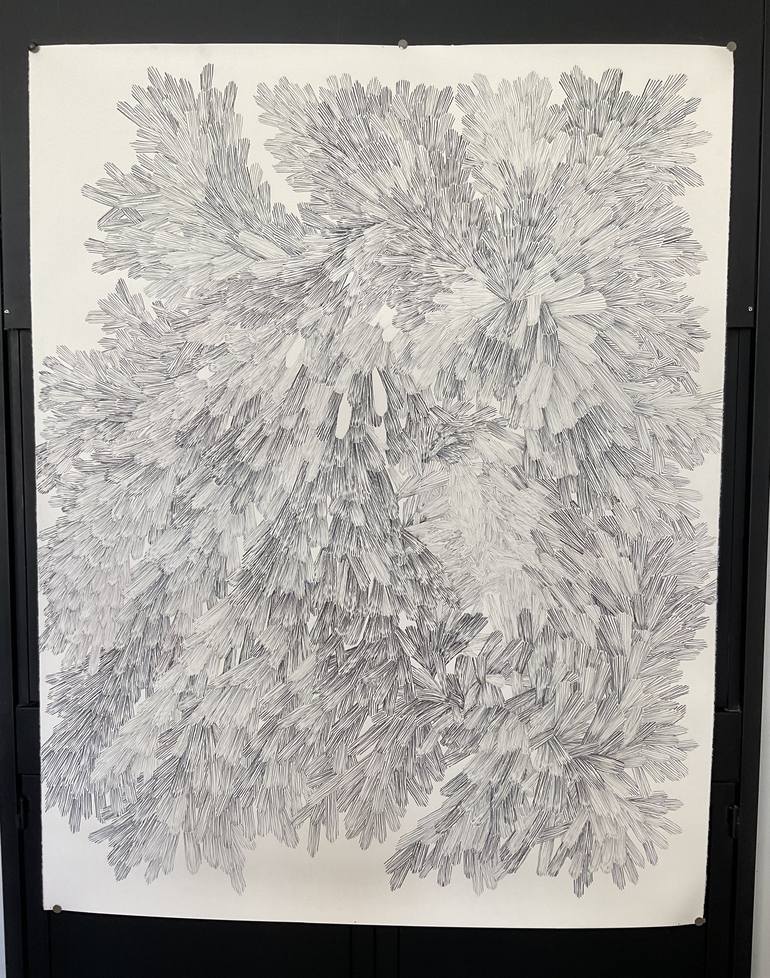 Original Contemporary Abstract Drawing by Laura Manino