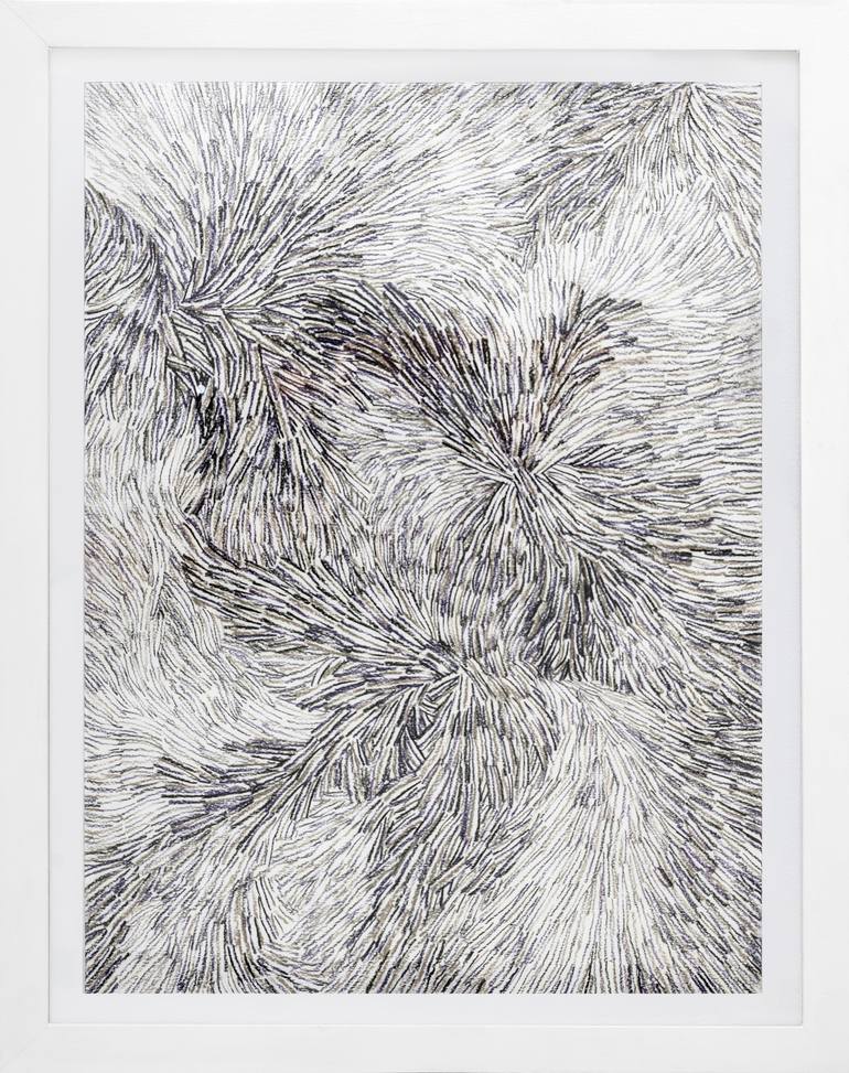 Original Conceptual Abstract Drawing by Laura Manino