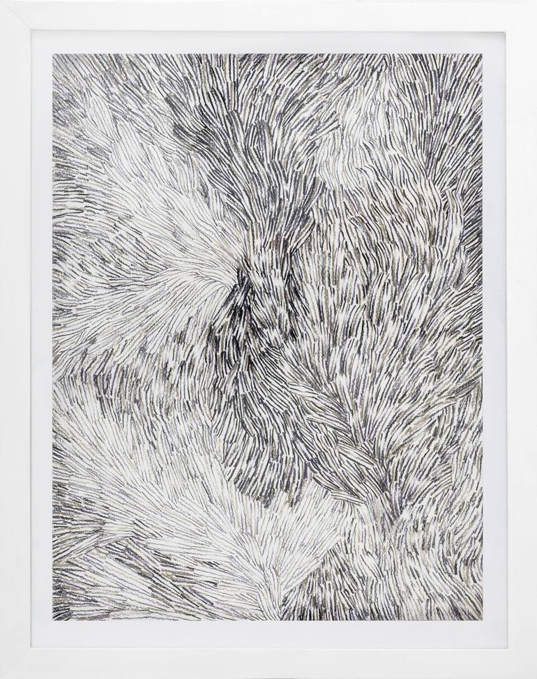 Original Contemporary Abstract Drawing by Laura Manino