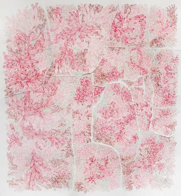 Original Abstract Expressionism Abstract Drawing by Laura Manino