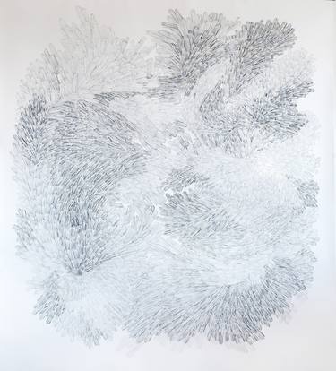 Original Conceptual Abstract Drawing by Laura Manino