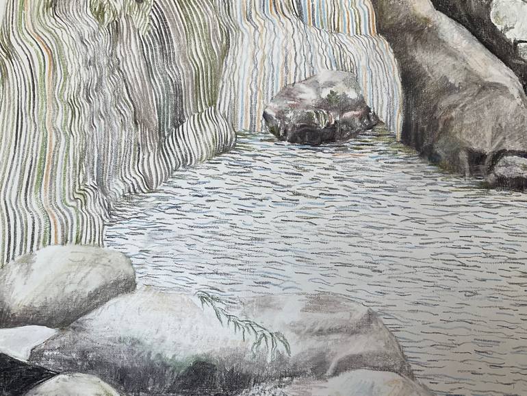 Original Figurative Nature Drawing by Laura Manino