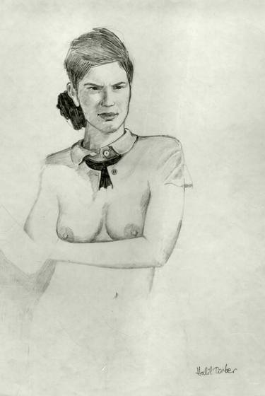 Original Nude Drawings by Halil Turker