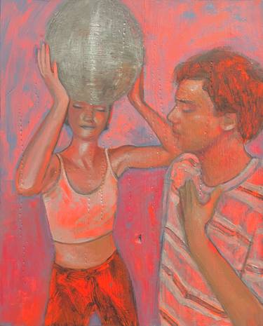 Original Figurative People Painting by Chloe Kaemmerer