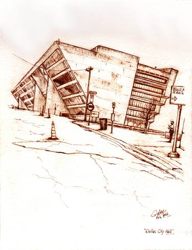 Print of Illustration Architecture Drawings by Sudeep Kumar