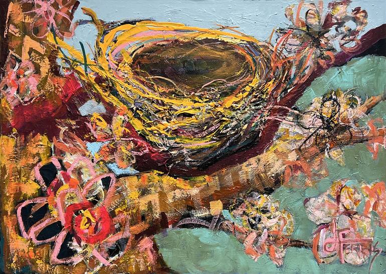 Original Abstract Landscape Paintings by Jennifer Ferris