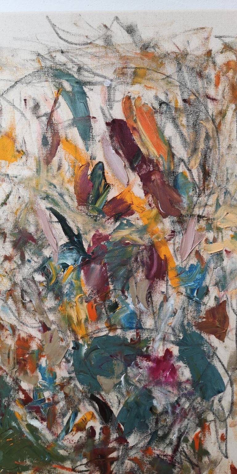 Original Abstract Expressionism Abstract Painting by Alena Reit