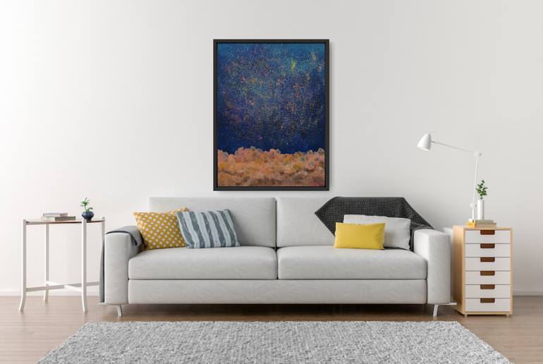 Original Abstract Fantasy Painting by Alena Reit