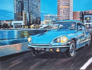 Print of Figurative Car Paintings by Giò Stefan