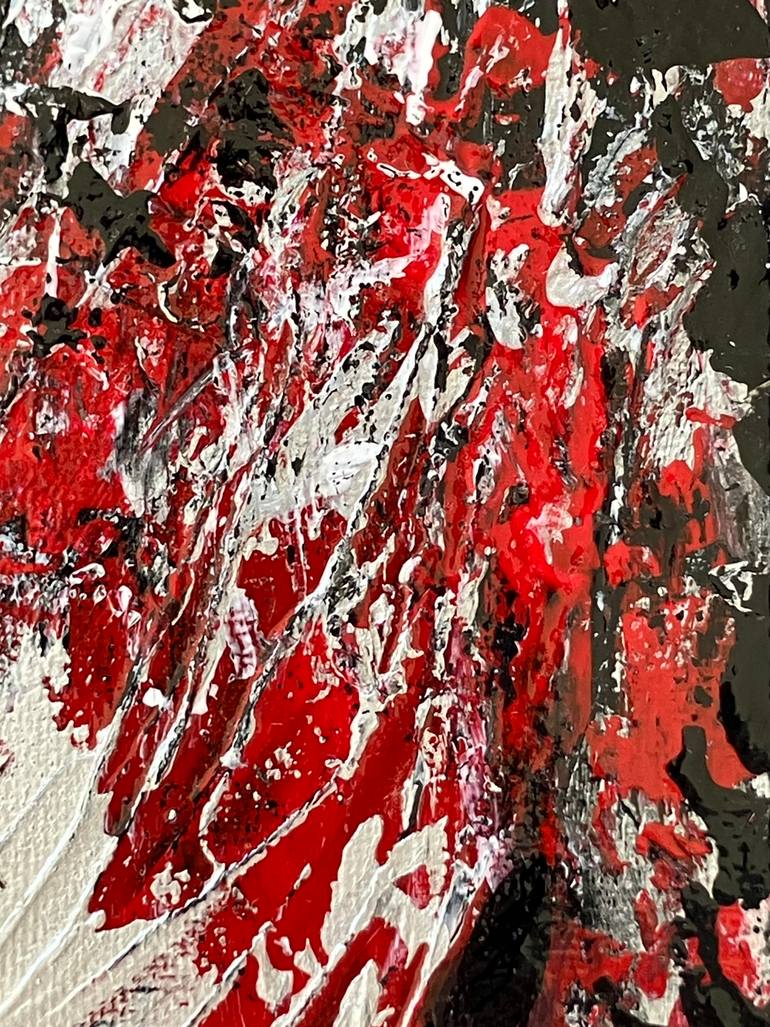 Original Abstract Expressionism Abstract Painting by Marga Chichowolski