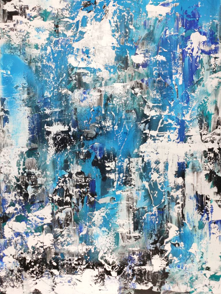 Icicles Painting by Matthias Ernst | Saatchi Art