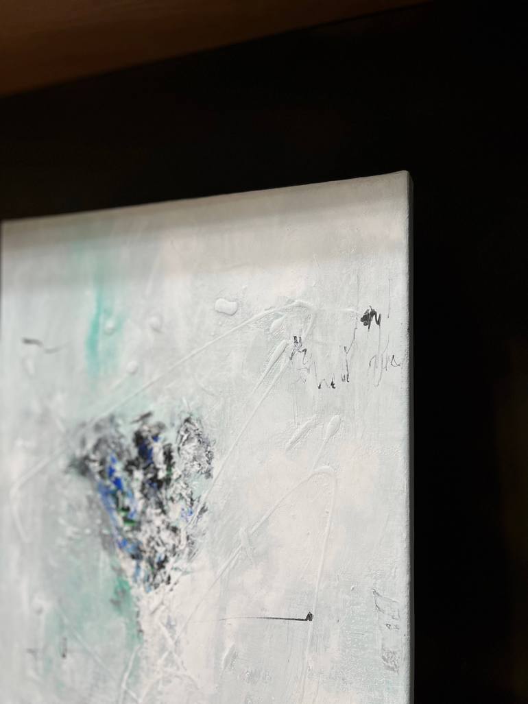 Original Abstract Expressionism Abstract Painting by Chih Yi Chou