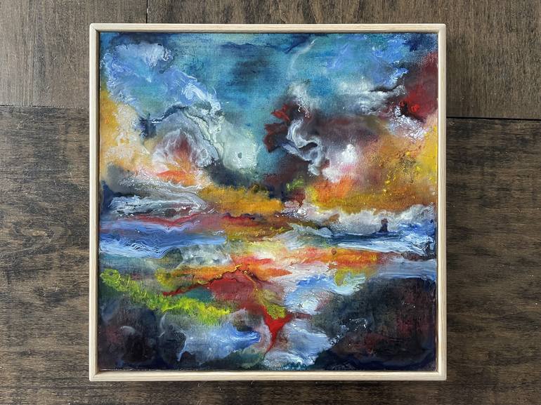 Original Contemporary Abstract Painting by Mary Klesse